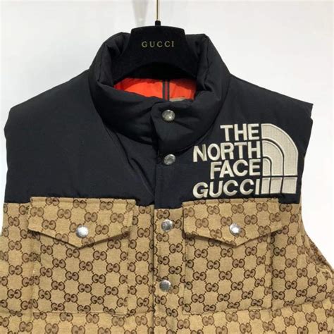 fake gucci puffer|north face gucci puffer.